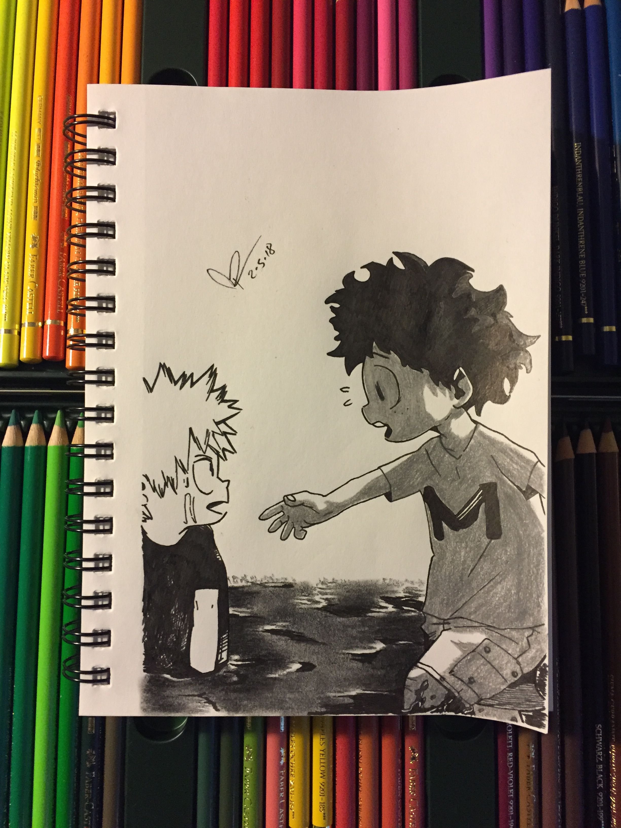 Izuku Midoriya And Katsuki Bakugo From My Hero Academia Speed