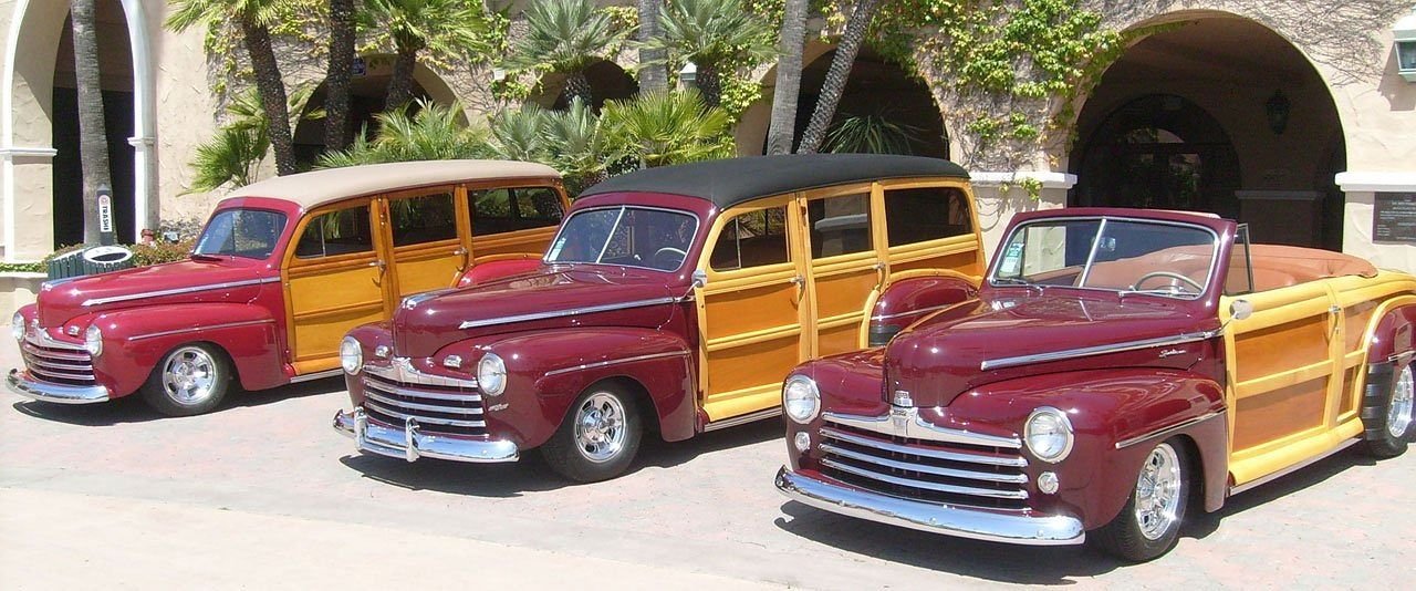 "I've got a '34 wagon and I call it a Woodie."