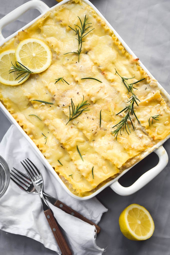 Rosemary Lemon Alfredo Chicken & Cauliflower Lasagna (8).jpg