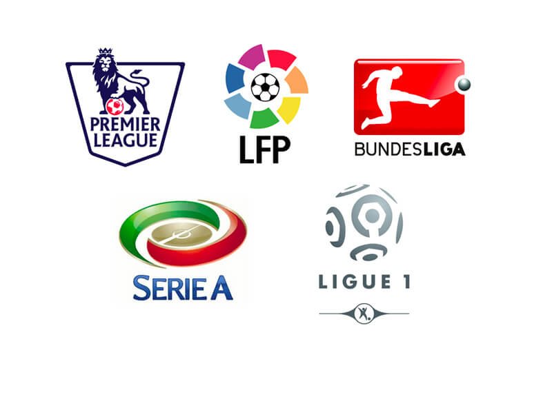 The Five European Top League Standings — Steemkr