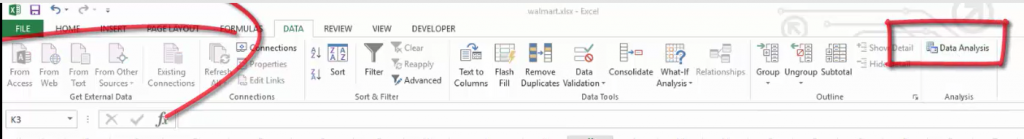 data analysis toolpac in excel