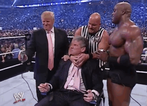 Image result for trump wwe gif