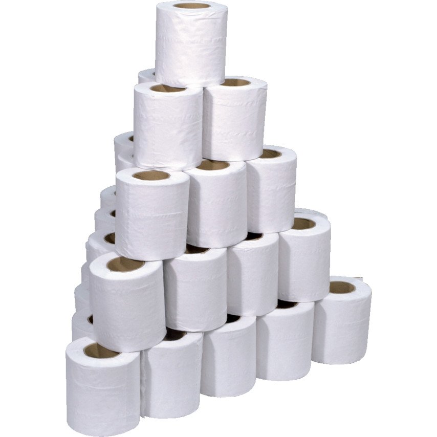 Toliet Paper Pyramid