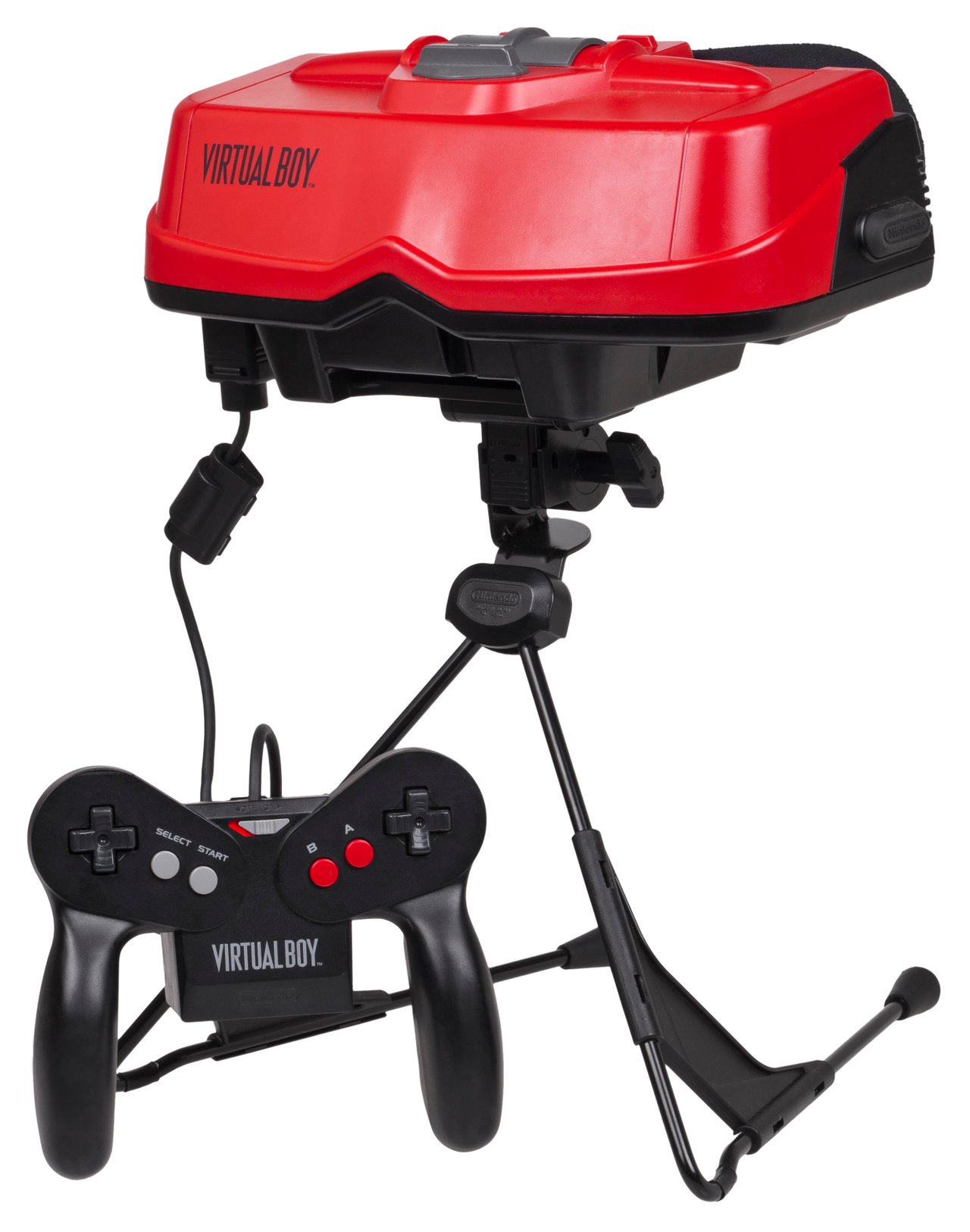Nintendo Virtual Boy First attempts at Virtual Reality — Steemit