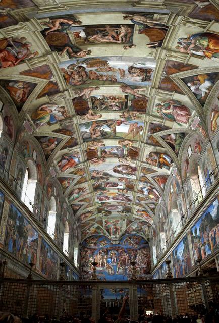 Art In Sistine Chapel Ceiling Steemkr