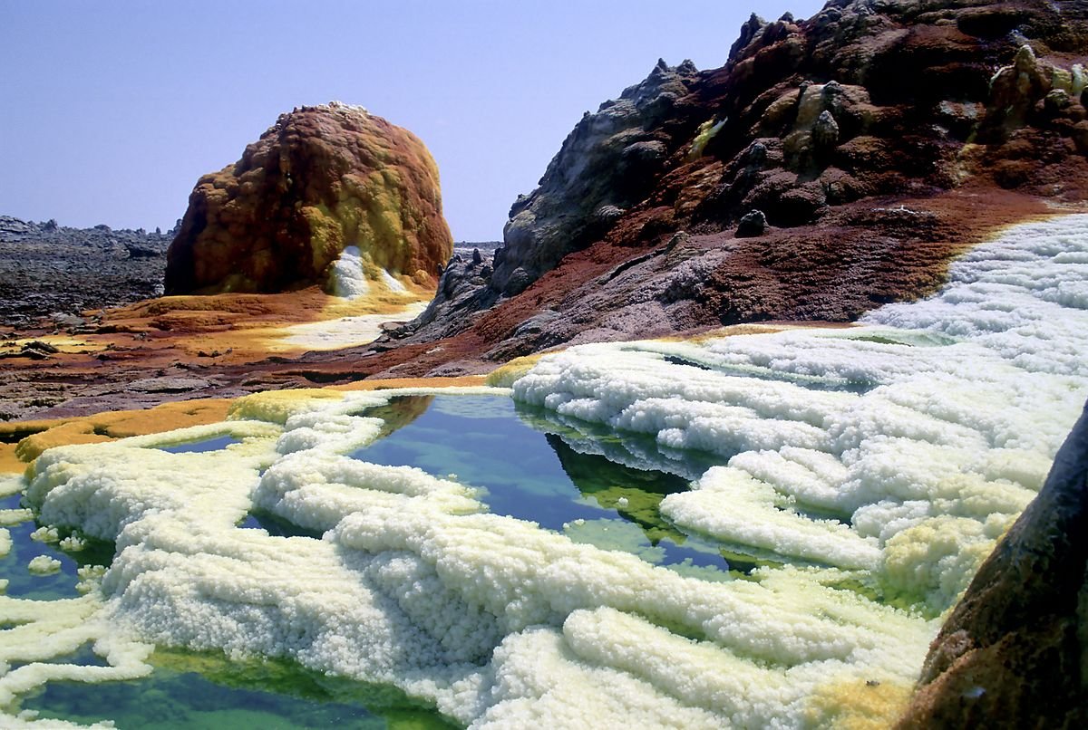 The Dallol volcano in the Danakil desert in Ethiopia — Steemit