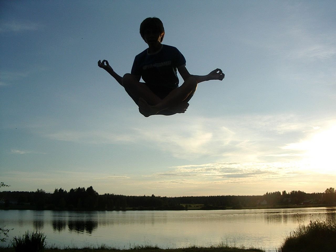 Software Levitation: SmartPhone Strapped to the Back of a Yogi