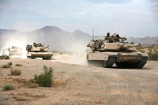Abrams tanks on the way