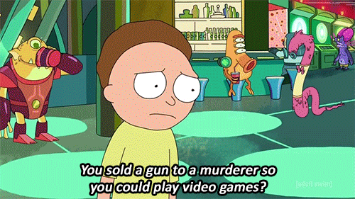 the multiverse s best rick and morty gifs steemit