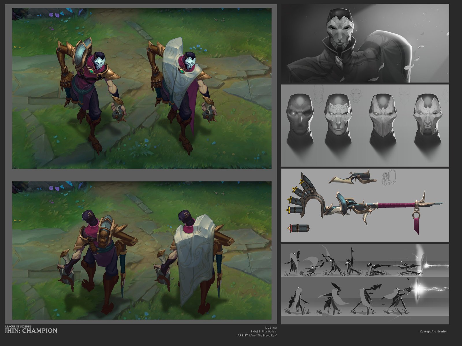 Jhin Wikia Jhin League Of Legends Review Steemkr steemkr