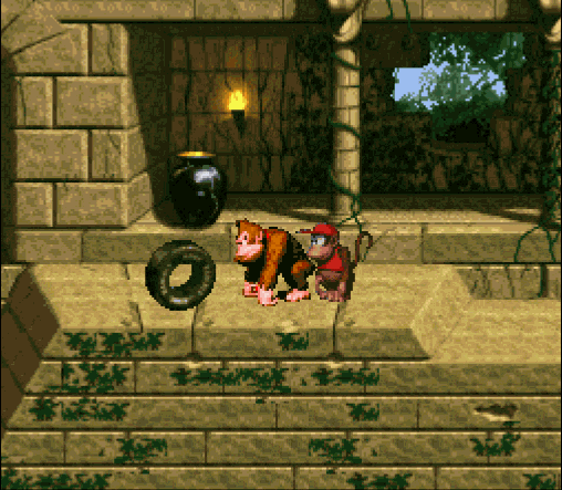 Donkey Kong Country snes gif