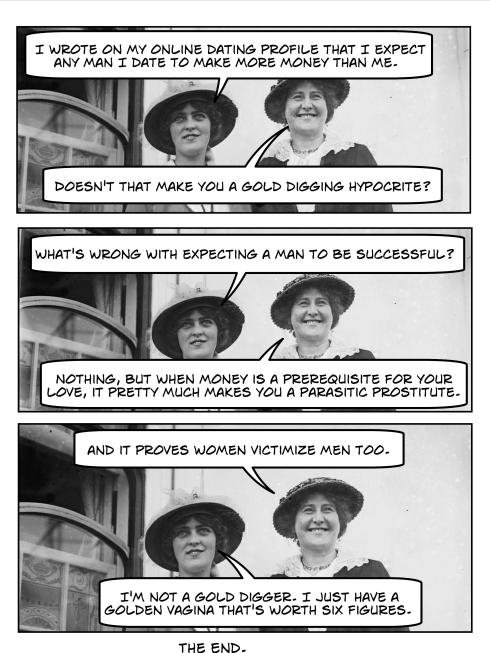 Satire dating profile