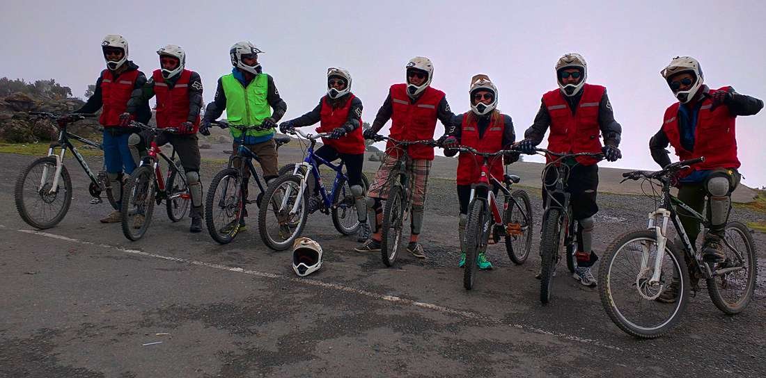 Machu Picchu Hike: Rain, fog, and mountain bikes