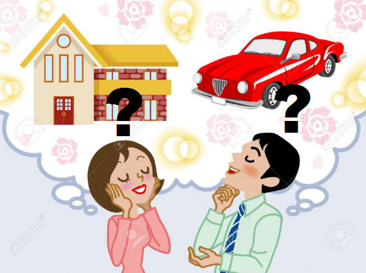 is it better to buy a house or car first