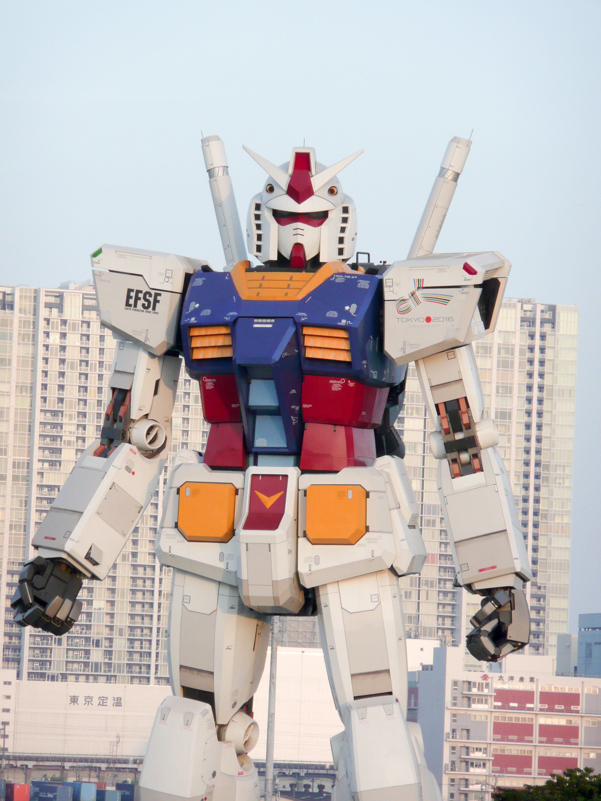 new gundam statue