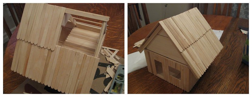 Projects Build House with Popsicle Sticks — Steemit
