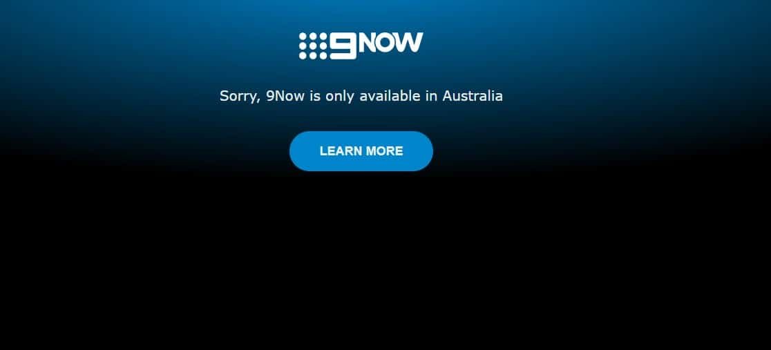 Sorry, 9Now is only available in Australia