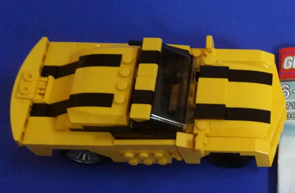 lego bumblebee car