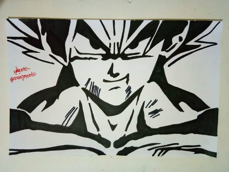 son goku drawing learn to draw with yours truly steemit