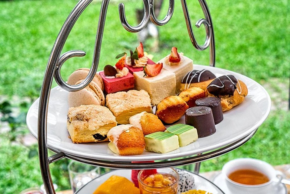 Western afternoon tea desserts