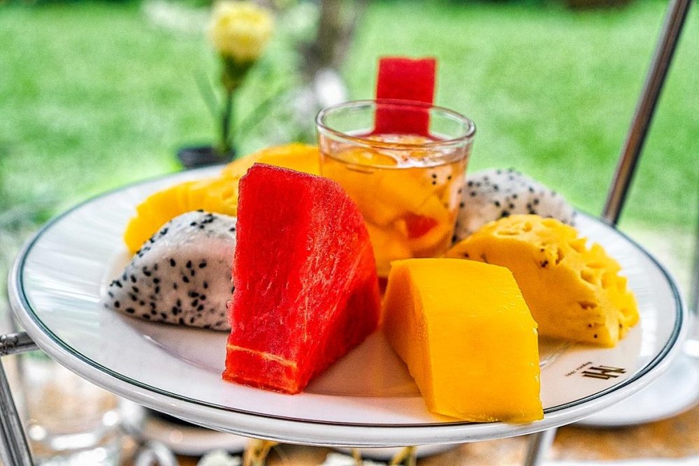 Metropole Hanoi afternoon tea fruit
