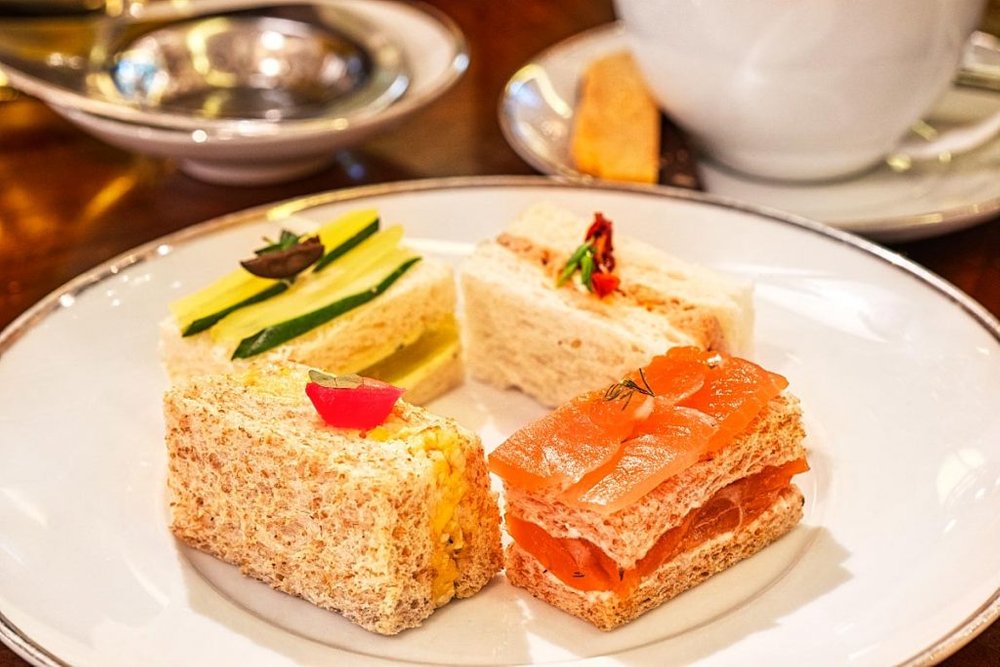 Afternoon tea sandwiches