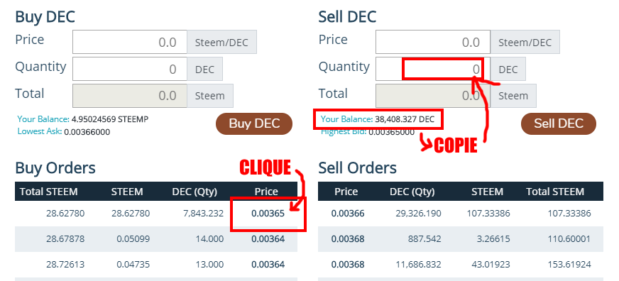 COMO TROCAR DEC POR STEEM