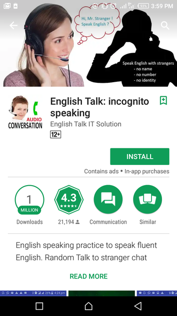 speak english chat