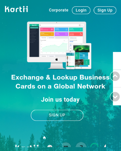 Kartii A digital business card app for Android & iOS Steemhunt