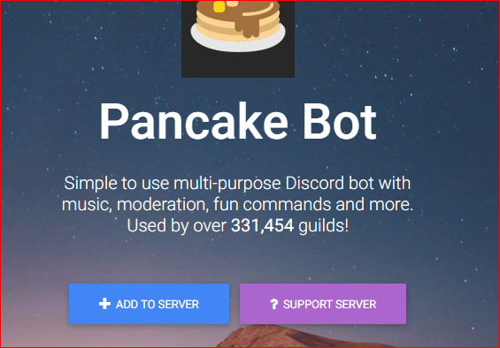 Discord pancake bot Cách sử