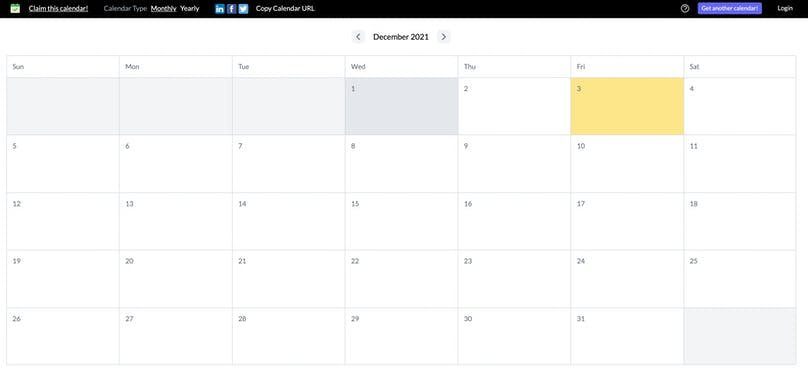 Cross-Out Calendar - Aiming for a date, get your own free cross-out ...