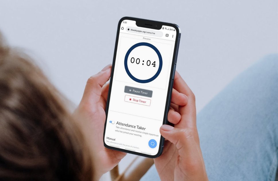 BlueSky Timer Make your Zoom meetings more efficient Steemhunt