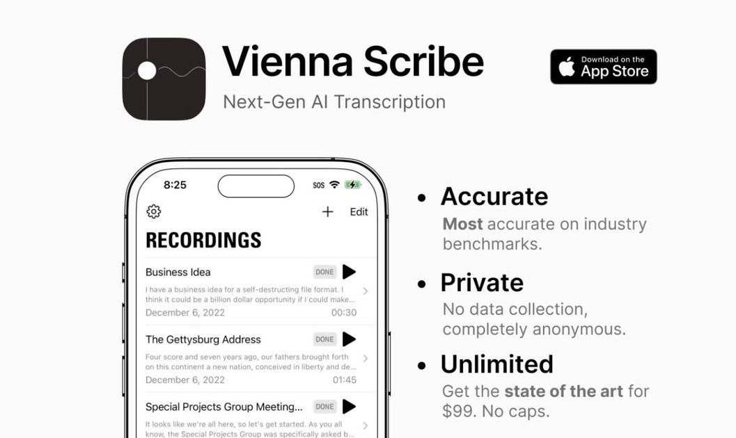 Scribe - Next gen AI transcription | Steemhunt
