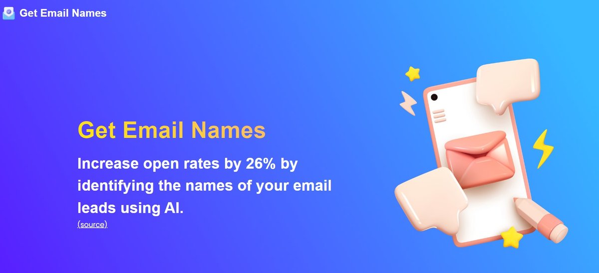 Get Email Names - Identify the names of your email leads with AI ...