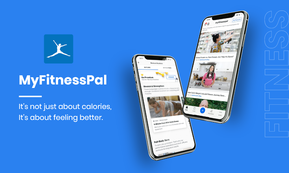 MyFitnessPal Track progress toward your nutrition, water, fitness