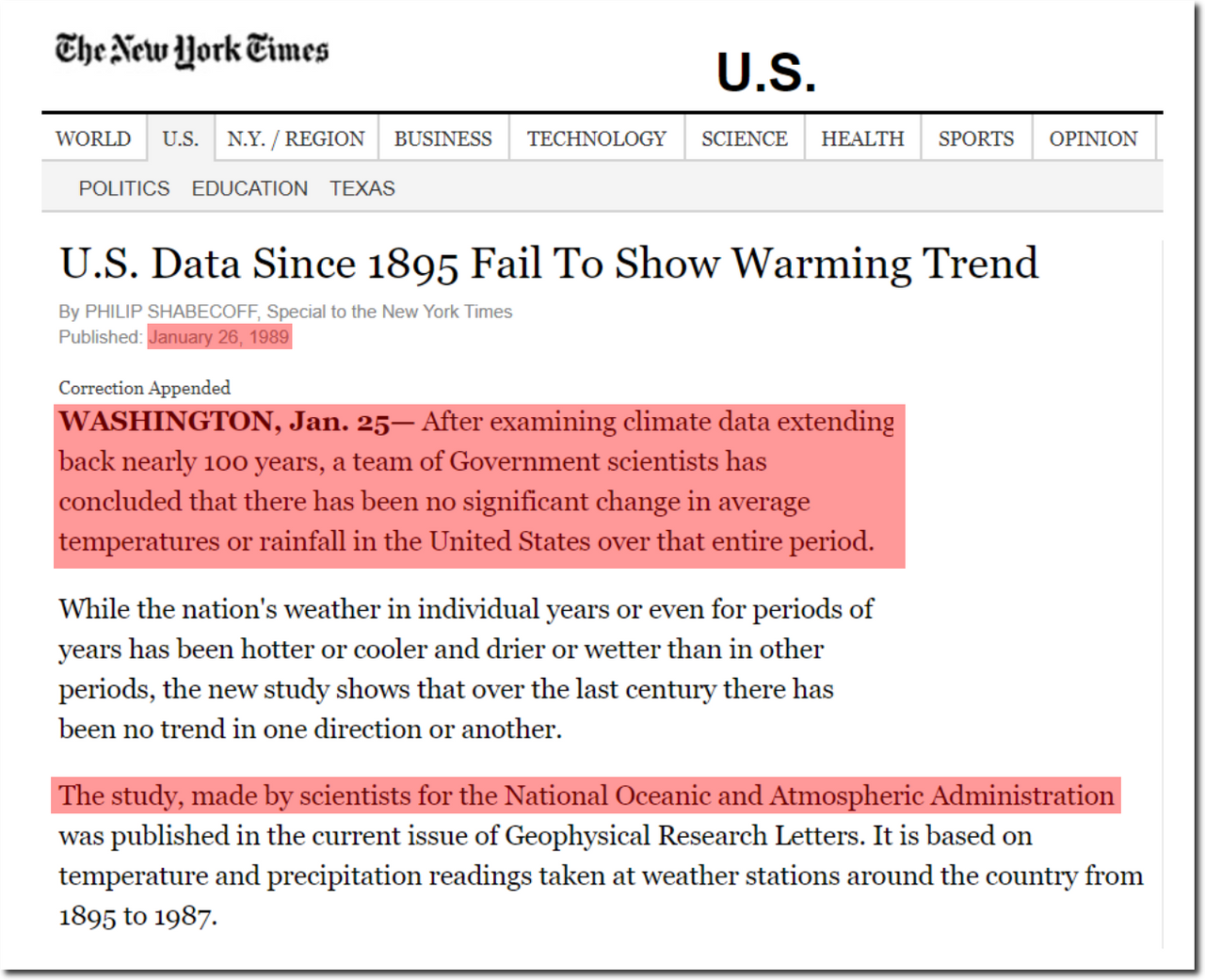 Inconvenient facts about climate change - The Truth Seeker