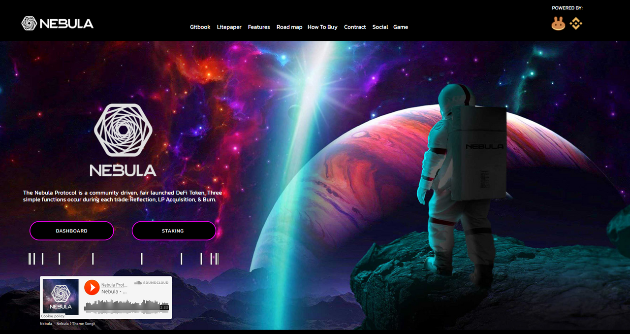 The Nebula Protocol is a community driven, fair launched DeFi Token.