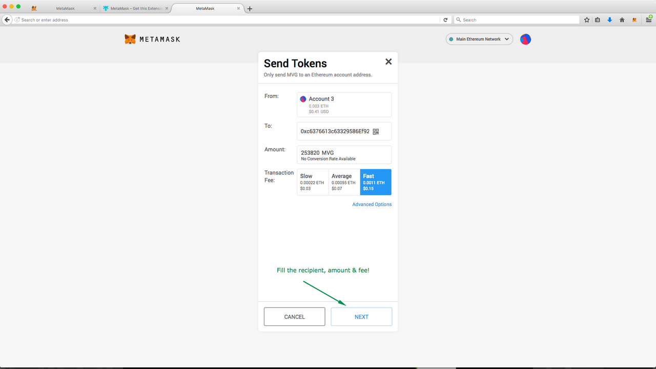 metamask json file