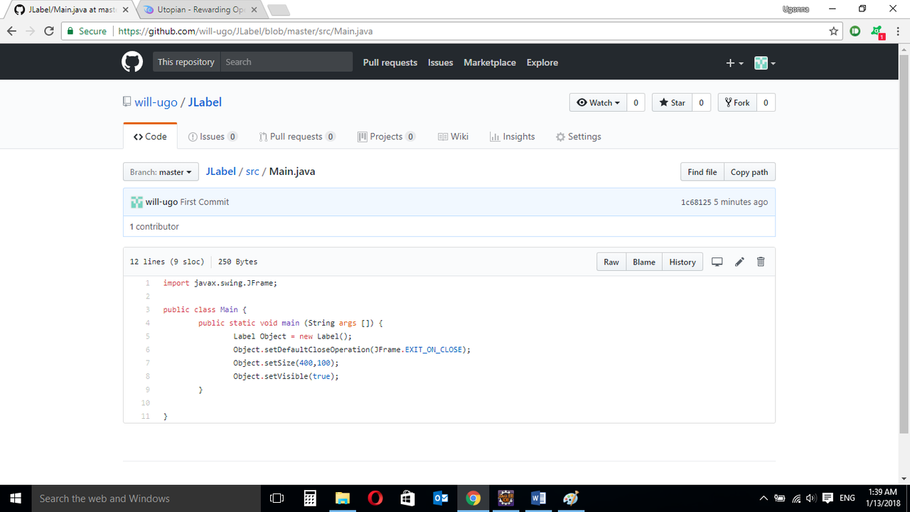 Java Graphical User Interface(GUI): JFrame and JLabel functions Using ...