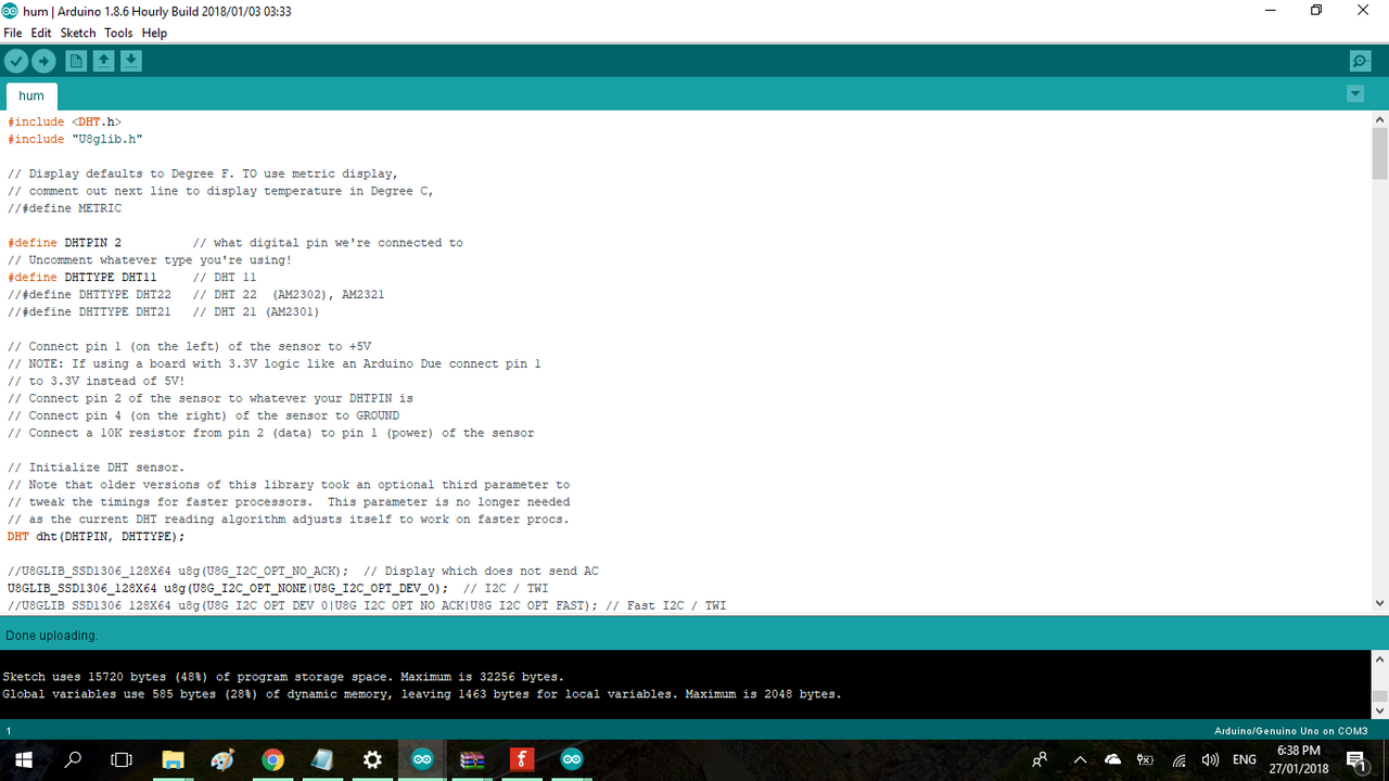 DHT11 Sensors Temperature and Humidity Tutorial using Arduino — Steemit