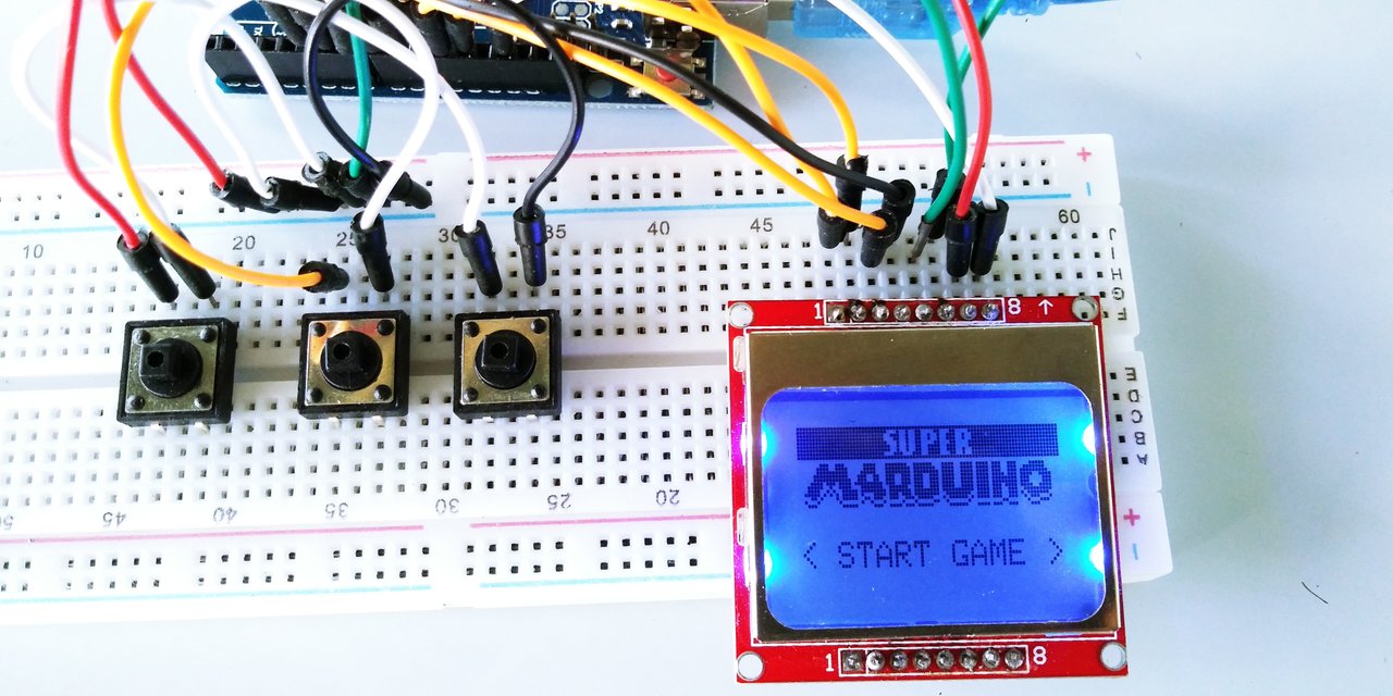 Arduino Based SUPER MARIO game using tobiaso marduino library — Steemit