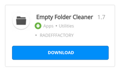 Empty Folder Cleaner