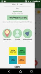 Geooh Live Geocaching app