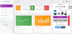 Material Bootstrap Dashboard