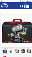 Meccanno-M.A.X robot