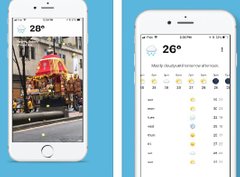 Feels snapchat weather apps