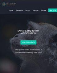 The Phylogeny Explorer