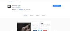 Resizing App
