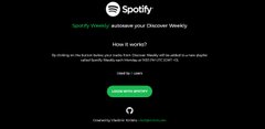 Spotify Weekly