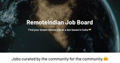 RemoteIndian Job Board